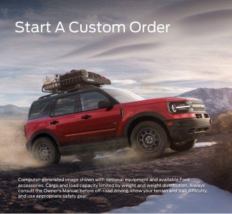Start a custom order | Fernelius Ford, Inc. in Cheboygan MI