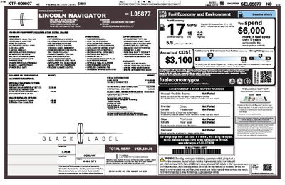 2025 Lincoln Navigator L Black Label